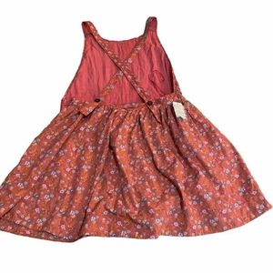 Red Floral Free People Dress - S